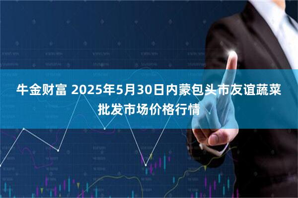 牛金财富 2025年5月30日内蒙包头市友谊蔬菜批发市场价格行情
